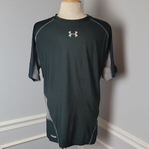 UNDER ARMOUR Metal Bundle of 2 Short Sleeve Performance Active Workout‎ Shirts